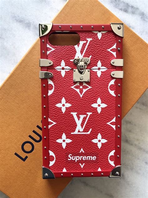 louis vuitton supreme phone case fake